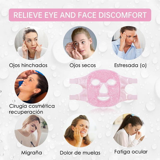 Máscara Facial Gel Tratamiento Frío C
